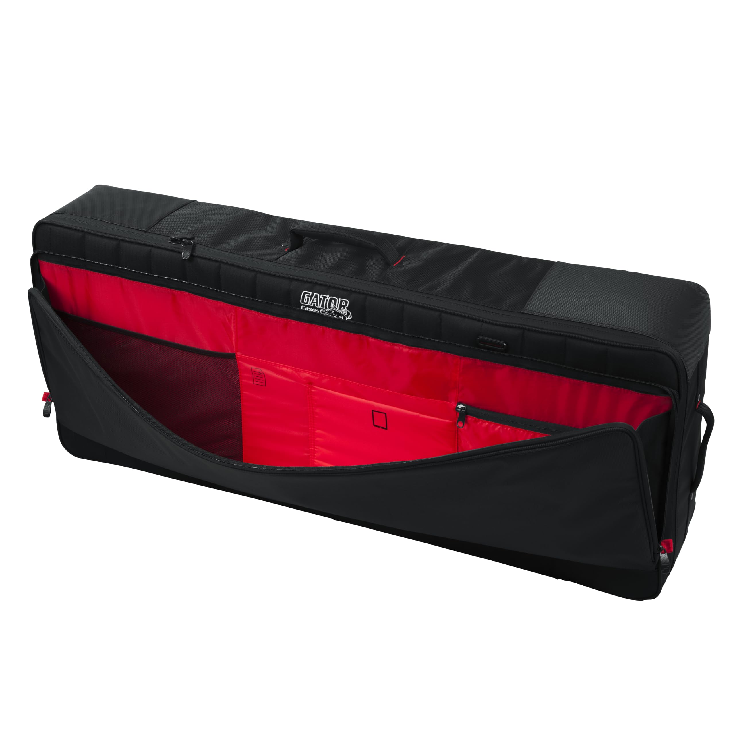 Gator Cases Pro-Go Ultimate Keyboard Gig Bag with Removable Backpack Straps - Durable Padded Protection for Keyboards, Synthesizers & Digital Pianos - Perfect for Musicians, Bands & Studio Use