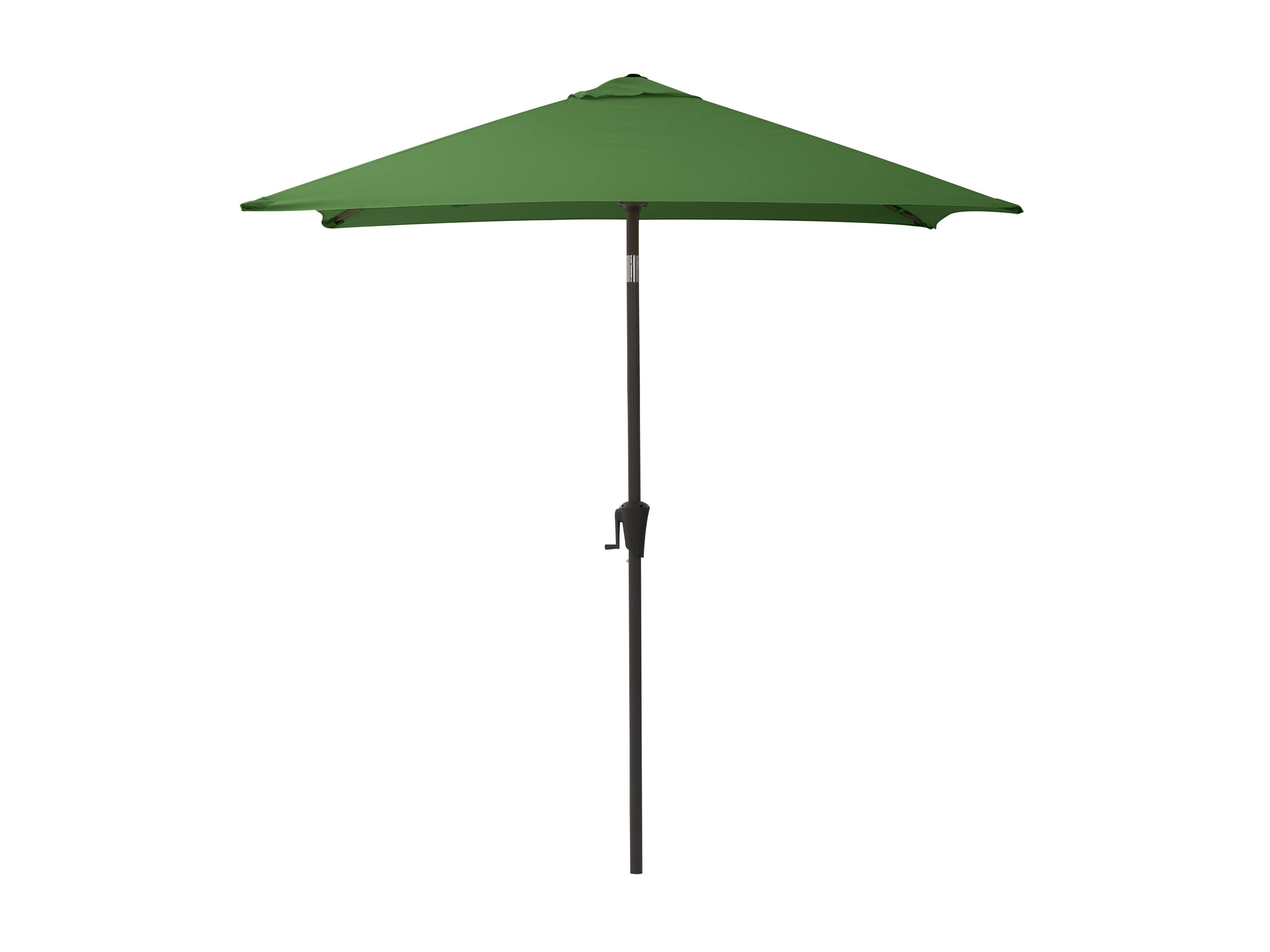 9ft Square Forest Green Patio Umbrella - Outdoor Sun Shade for Deck, Poolside, and Garden - UV Protection & Water Resistant