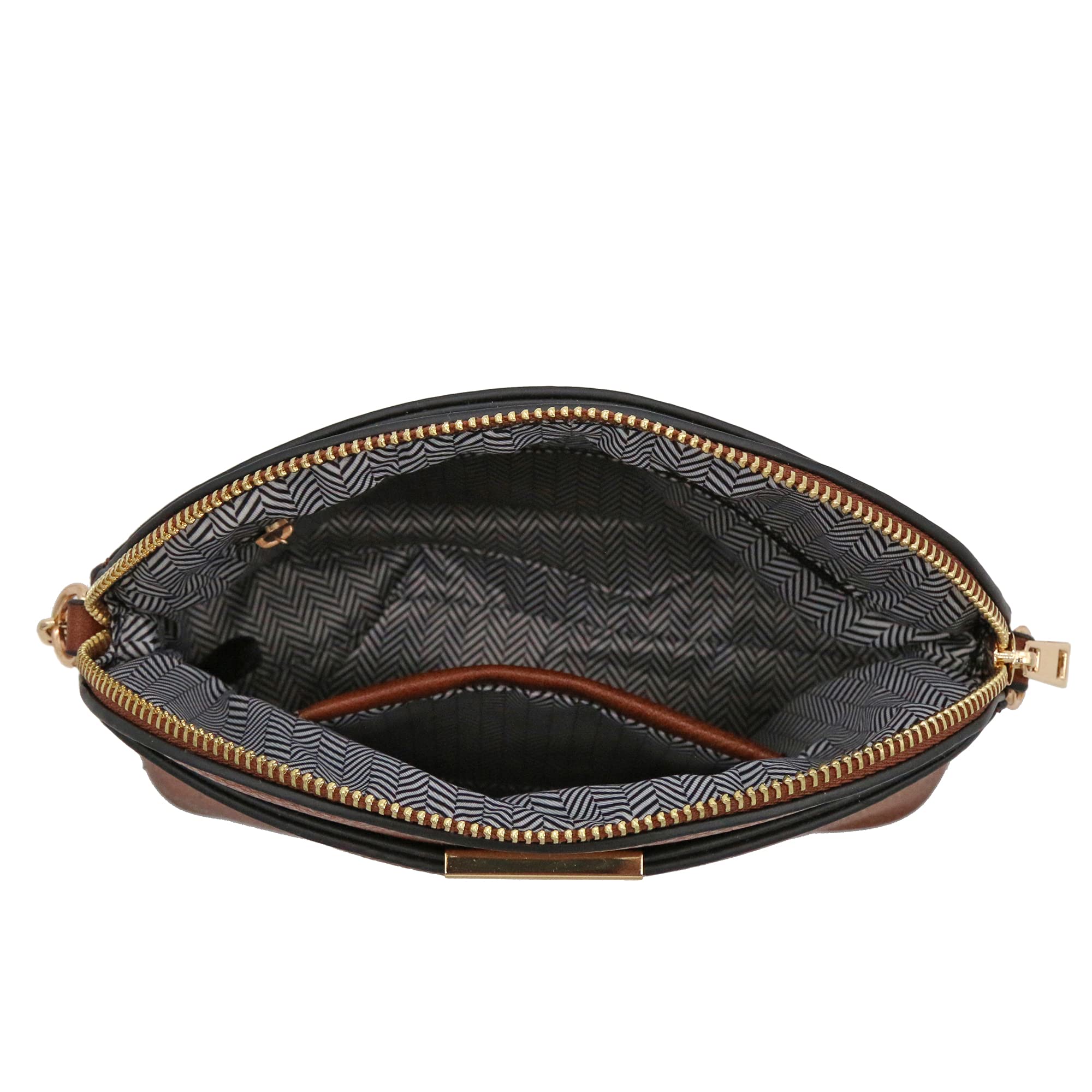 Stylish Faux Leather Small Dome Crossbody Bag with Adjustable Chain Strap - Perfect for Women's Daily Use, Shopping & Night Out