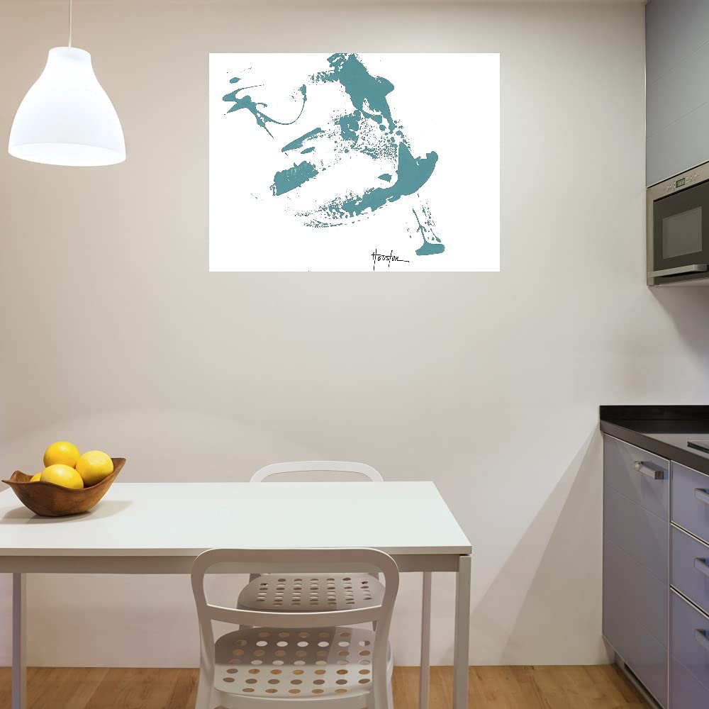 Serendipity 1 Canvas Wall Art by Dan Houston - 32x24 Inch Ready to Hang Fine Art Print for Living Room, Bedroom, Office Decor - Perfect for Home, Dining Room & Bathroom Wall Decor