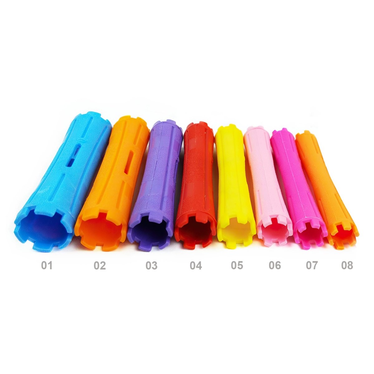 Professional Cold Wave Perm Rod Bars Set (10pc) - Perfect for Salon & Home Hair Perming, Styling & Curling
