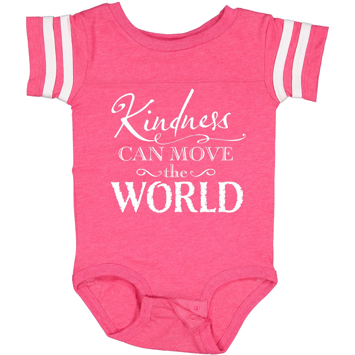 Inktastic Kindness Can Move The World Baby Bodysuit - Soft Cotton Infant Onesie for Newborns & Toddlers - Perfect for Everyday Wear, Gifts & Family Photos