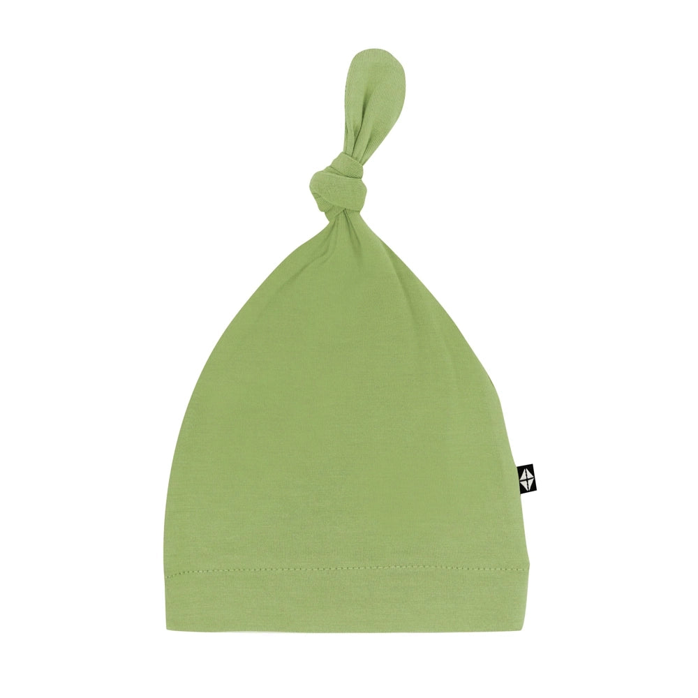 Kyte Baby Knotted Cap in Honu - Soft Organic Cotton Newborn Hat for Babies 0-12 Months - Perfect for Hospital, Photo Shoots, and Everyday Comfort