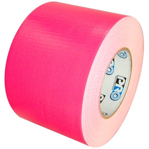 Tape Brothers Ultra Bright Fluorescent Duct Tape - High Visibility, Heavy Duty Adhesive for Emergency Repairs, Outdoor Gear Marking & DIY Projects
