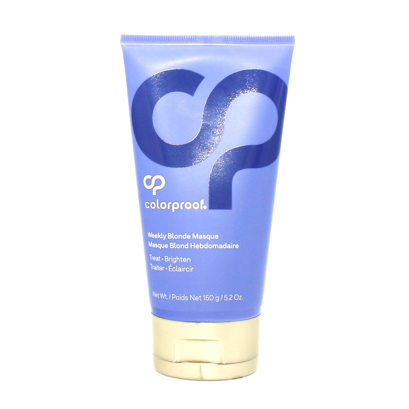 Color Proof Weekly Blonde Masque 5.2 oz - Purple Toning Treatment for Blonde & Gray Hair - Salon Quality at Home - Perfect for Maintaining Cool Blonde Tones Between Salon Visits