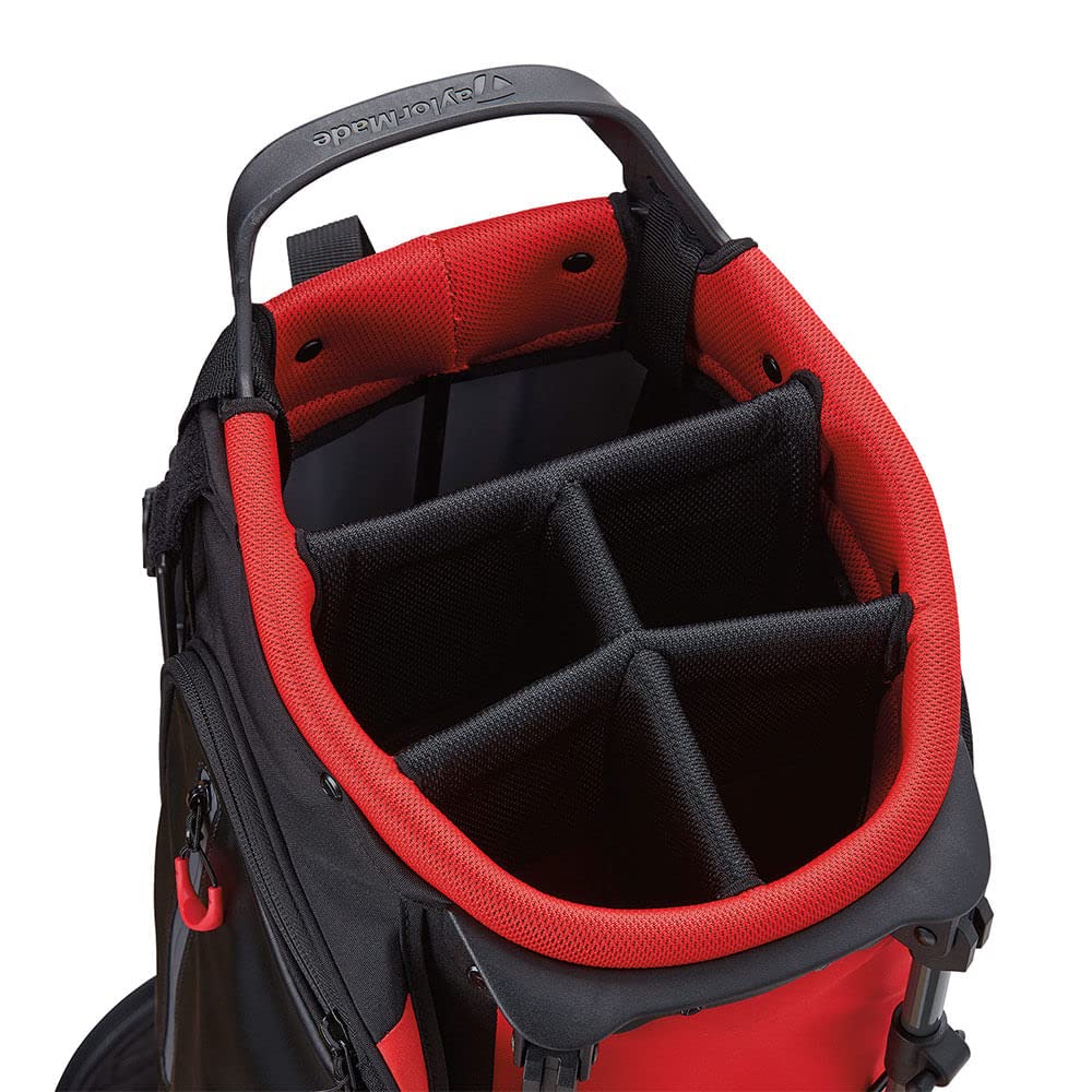 TaylorMade 2022 FlexTech Stand Golf Bag - Lightweight & Durable Golf Stand Bag with 4-Way Top, Comfort Strap - Perfect for Walking Golf Courses & Driving Range Practice
