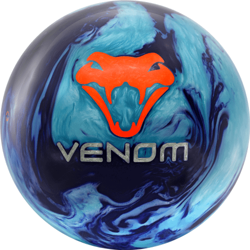 Motiv Blue Coral Venom Bowling Ball | High Performance Reactive Resin for Strikes | Perfect for League Play & Tournament Competition