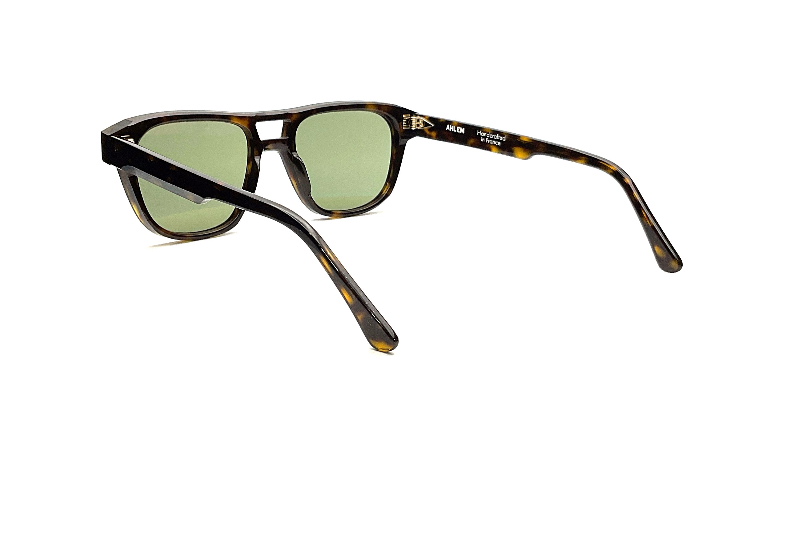 Ahlem Sunglasses - Dark Turtle & Khaki Light Frame - Premium UV Protection - Perfect for Outdoor Activities, Travel, and Fashion