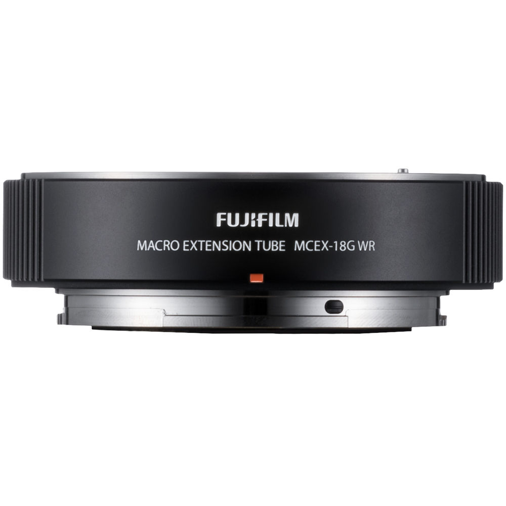 Fujifilm MCEX-18G WR Macro Extension Tube for X-Mount Cameras - Weather Resistant Macro Photography Accessory for Close-Up Shots of Nature, Jewelry & Product Photography