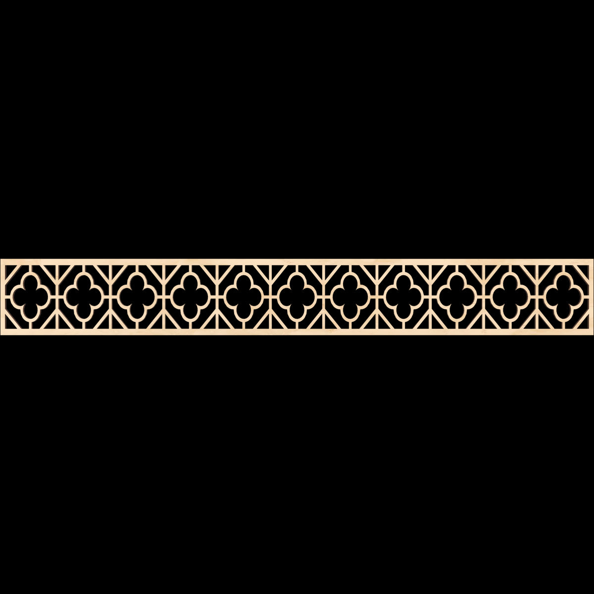 Hazelton Fretwork Moulding - Decorative Wood Trim for Home & Furniture DIY Projects | Perfect for Wall Paneling, Cabinetry and Interior Design