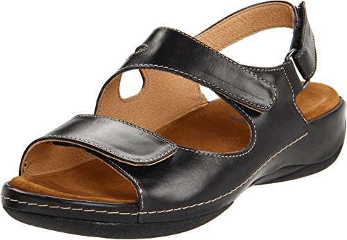 Black Smooth Leather