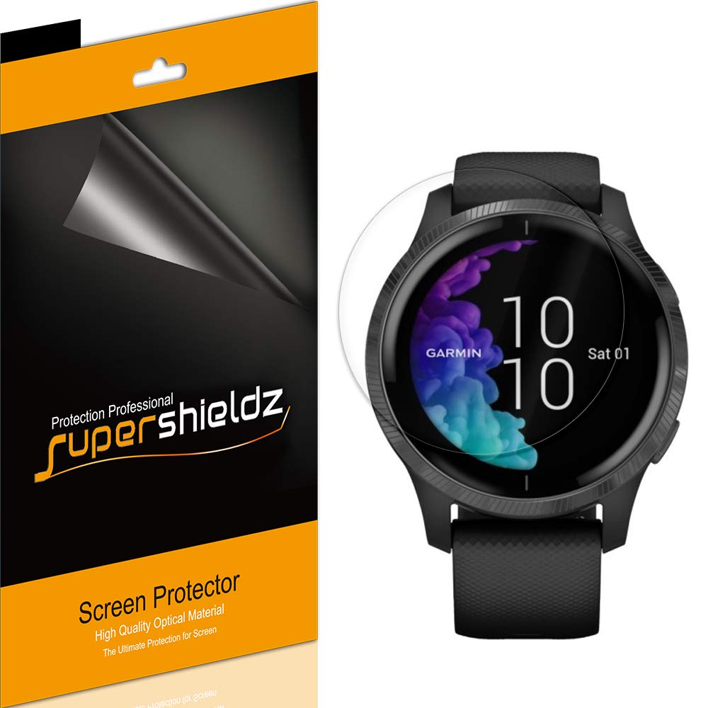 Garmin Venu Screen Protector 3-Pack - HD Clear TPU Shield for Running & Workouts
