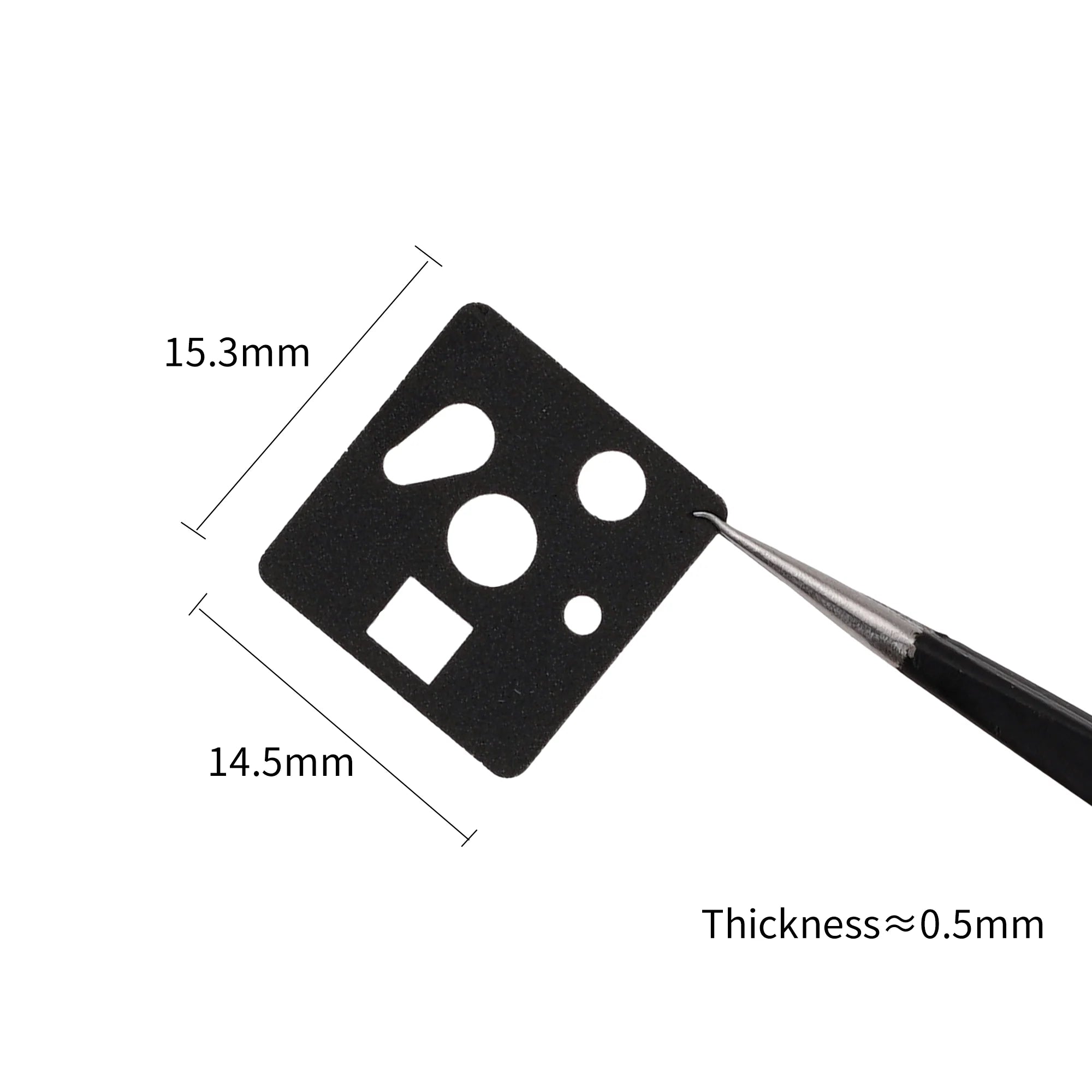 KBDfans Mechanical Keyboard Switch Pads - Premium Keycap Puller & Switch Opener Tool for Custom Keyboard Builds - Perfect for Gaming, Typing & DIY PC Enthusiasts