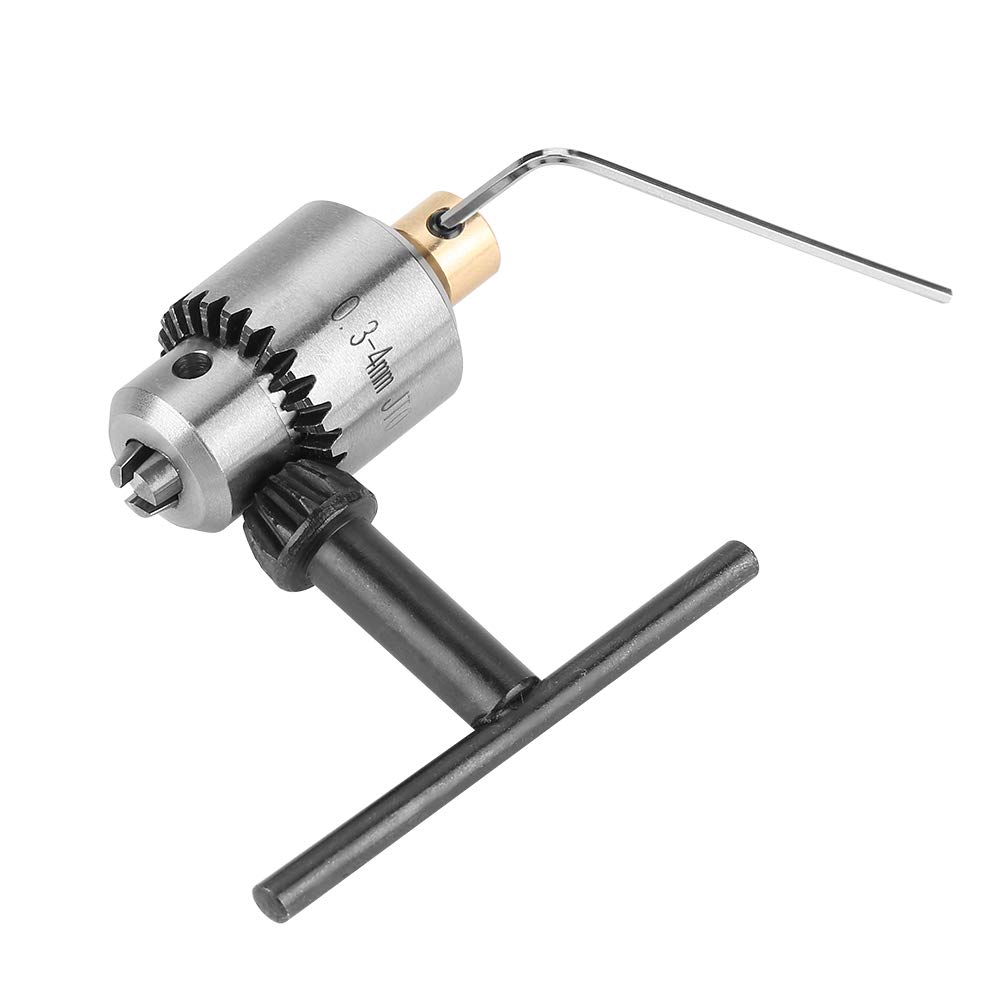 Anti-Corrosion JTO Mini Drill Chuck with Key - Taper Mounted Polishing Surface Drill Chuck for Lathe, Electric Drill & Milling Machine | Perfect for Metalworking, Woodworking & DIY Projects