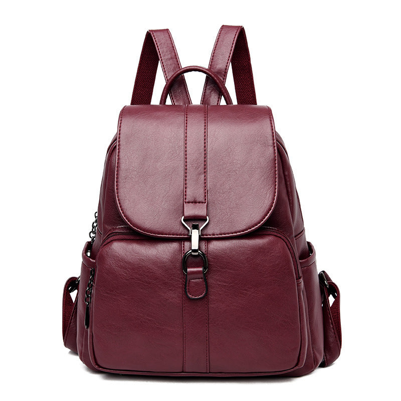 Genuine Leather Backpack - Soft & Durable Men's & Women's Laptop Bag for Work, Travel & School | Premium Quality Leather Backpack for Professionals & Students