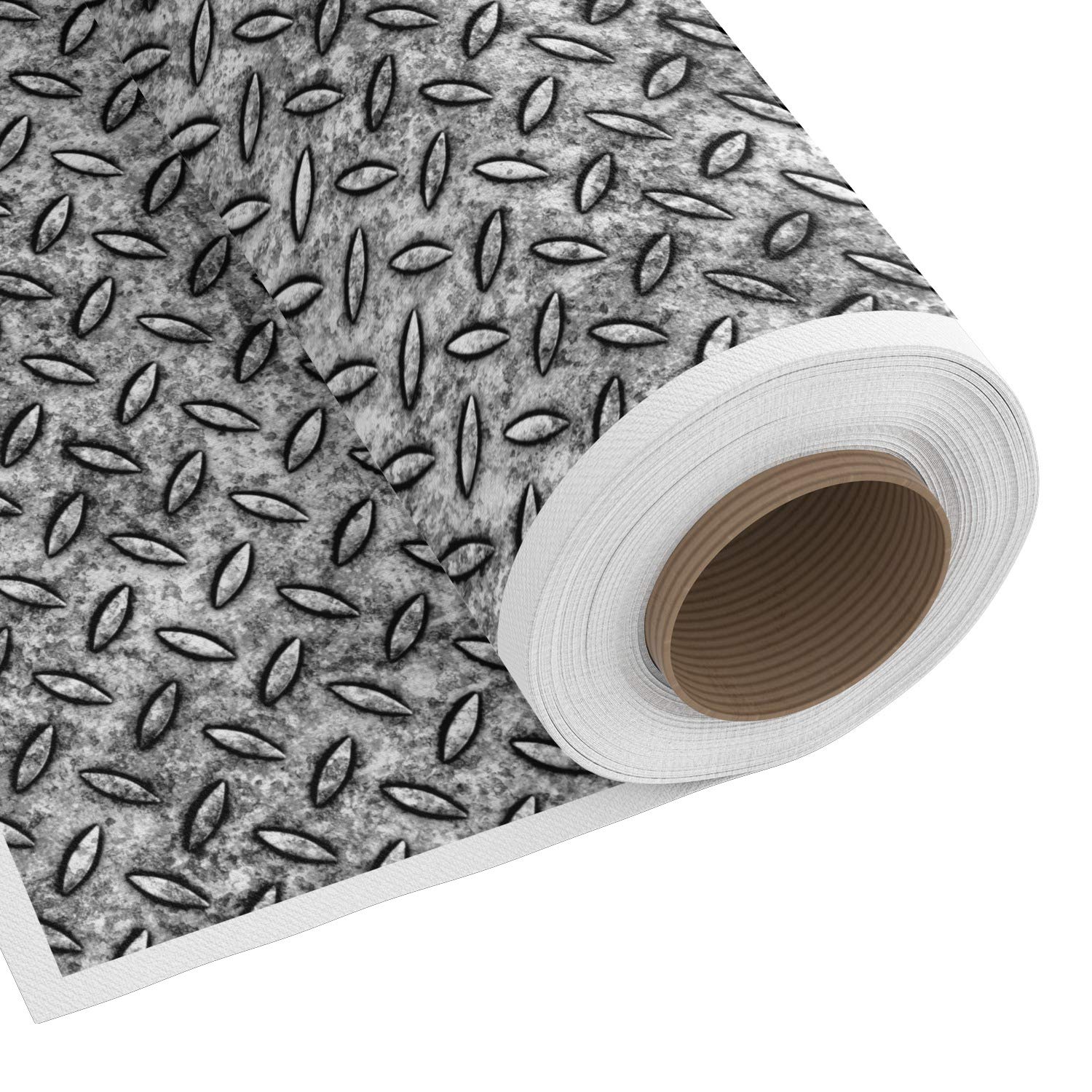 Diamond Plate Fabric by The Yard - Durable Spun Polyester Poplin for Upholstery, DIY Projects & Home Decor | Waterproof & Heavy-Duty Material