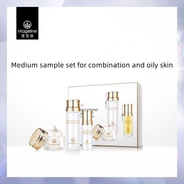 Mageline 3-Step Skincare Set for a Fresh, Makeup-Free Look - Perfect for Daily Cleansing, Toning & Hydrating