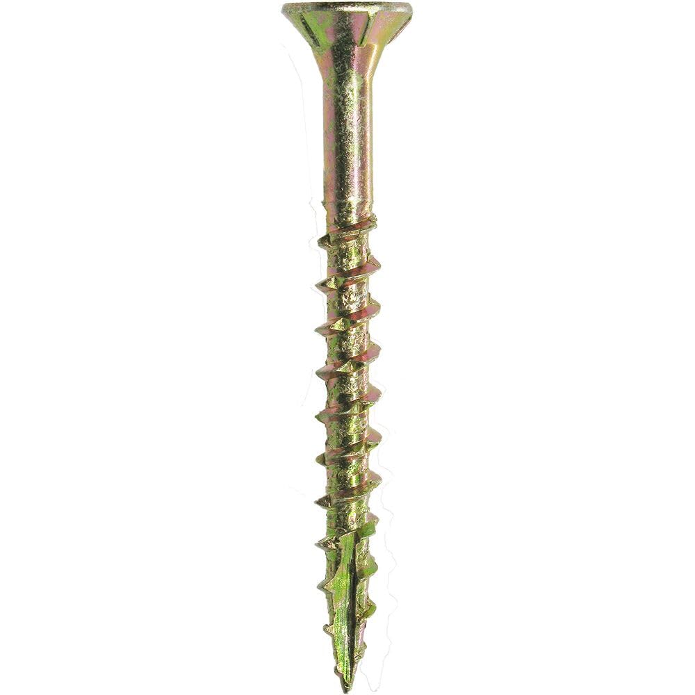 Grip Rite Prime Guard 134GCS1 T25 Star Drive Construction Screws with Type 17 Tip, 8 x 1-3/4 Inch, 1-Pound Box - Ideal for Framing, Decking, and Outdoor Projects