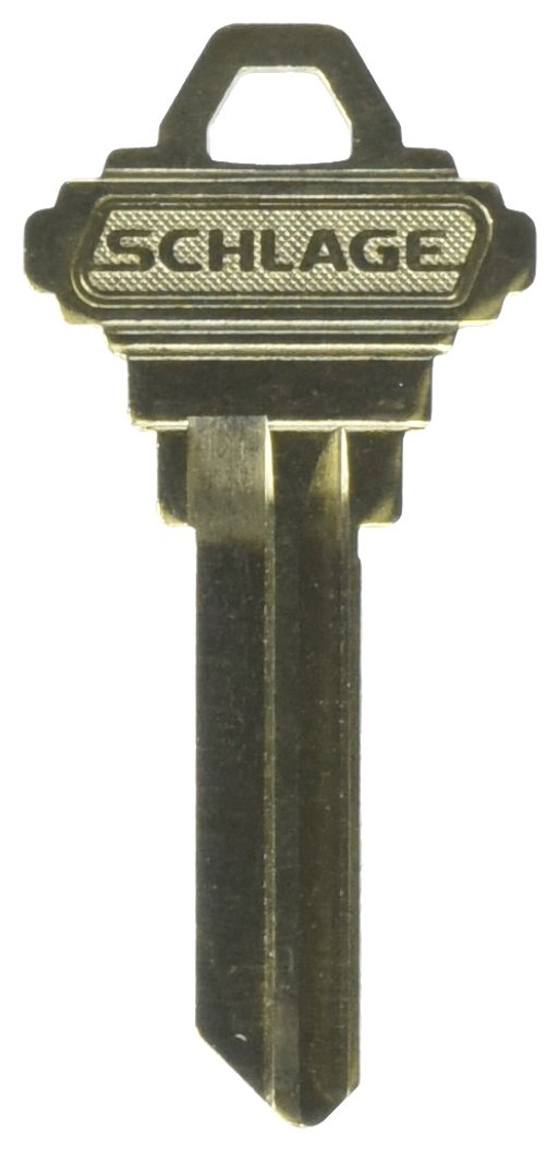Schlage 35-101C Classic Bronze Key Blank (50-Pack) - Perfect for Locksmiths, Property Managers & Homeowners - Duplicate Keys for Homes, Offices & Storage Units