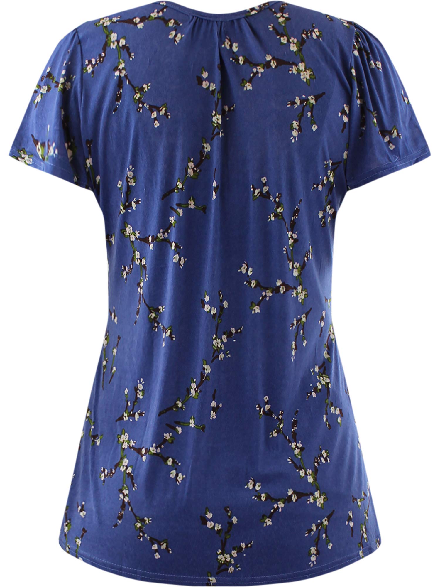 Women's Floral Cropped Short Sleeve Crochet Top - Perfect for Beach Vacations, Summer Outings & Boho Fashion