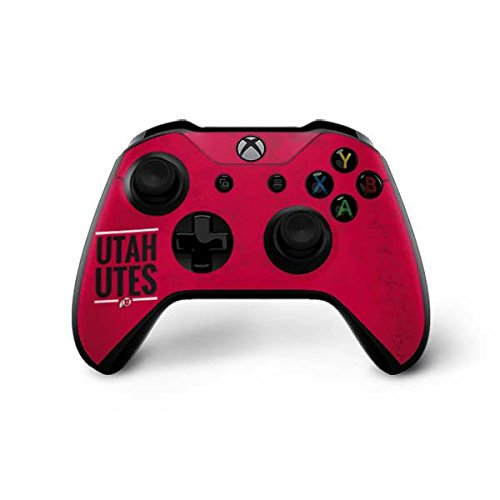 Official Utah Utes Gaming Skin for Xbox One X Controller - Custom Decal Sticker with Bold College Design | Perfect for Gamers, Collectors & University Fans