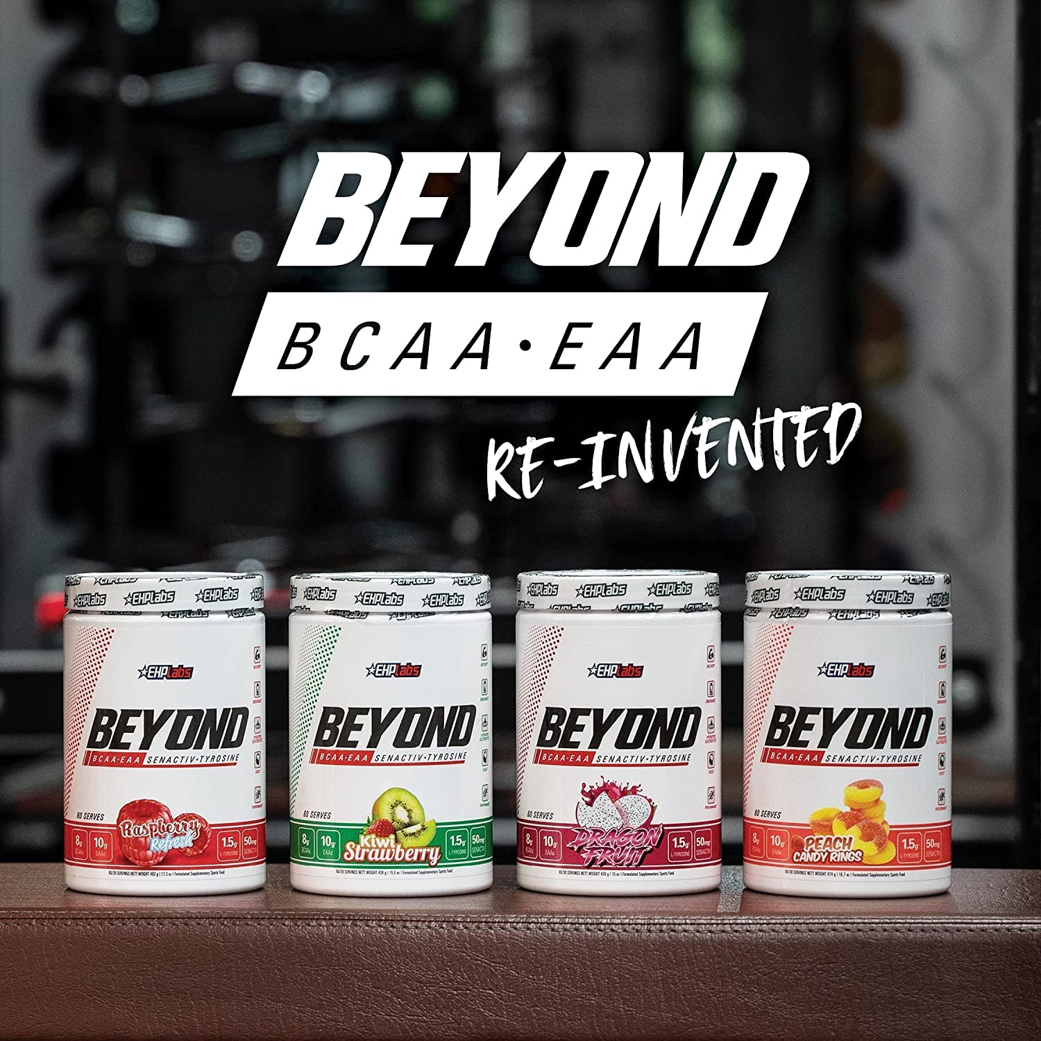 EHP Labs Beyond BCAA EAA 560g - Premium Amino Acid Supplement for Muscle Recovery & Endurance | Ideal for Workout, Fitness & Bodybuilding