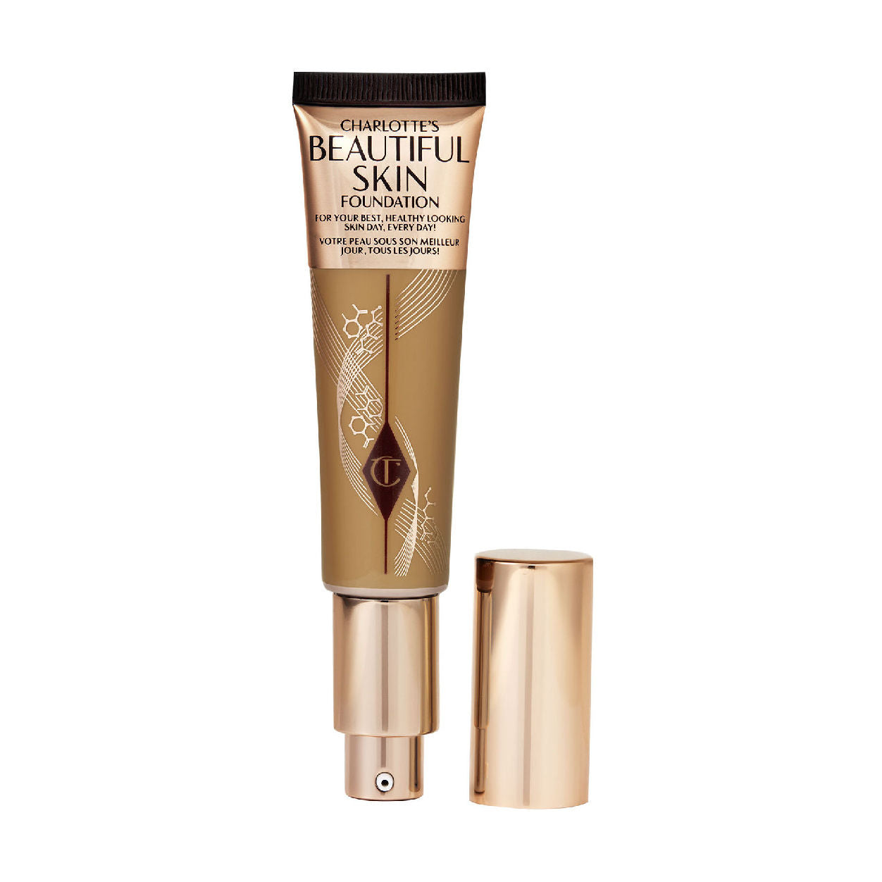 Charlotte's Beautiful Skin Foundation - Flawless Full Coverage Liquid Makeup for All Skin Types | Perfect for Daily Wear, Special Occasions & Photography