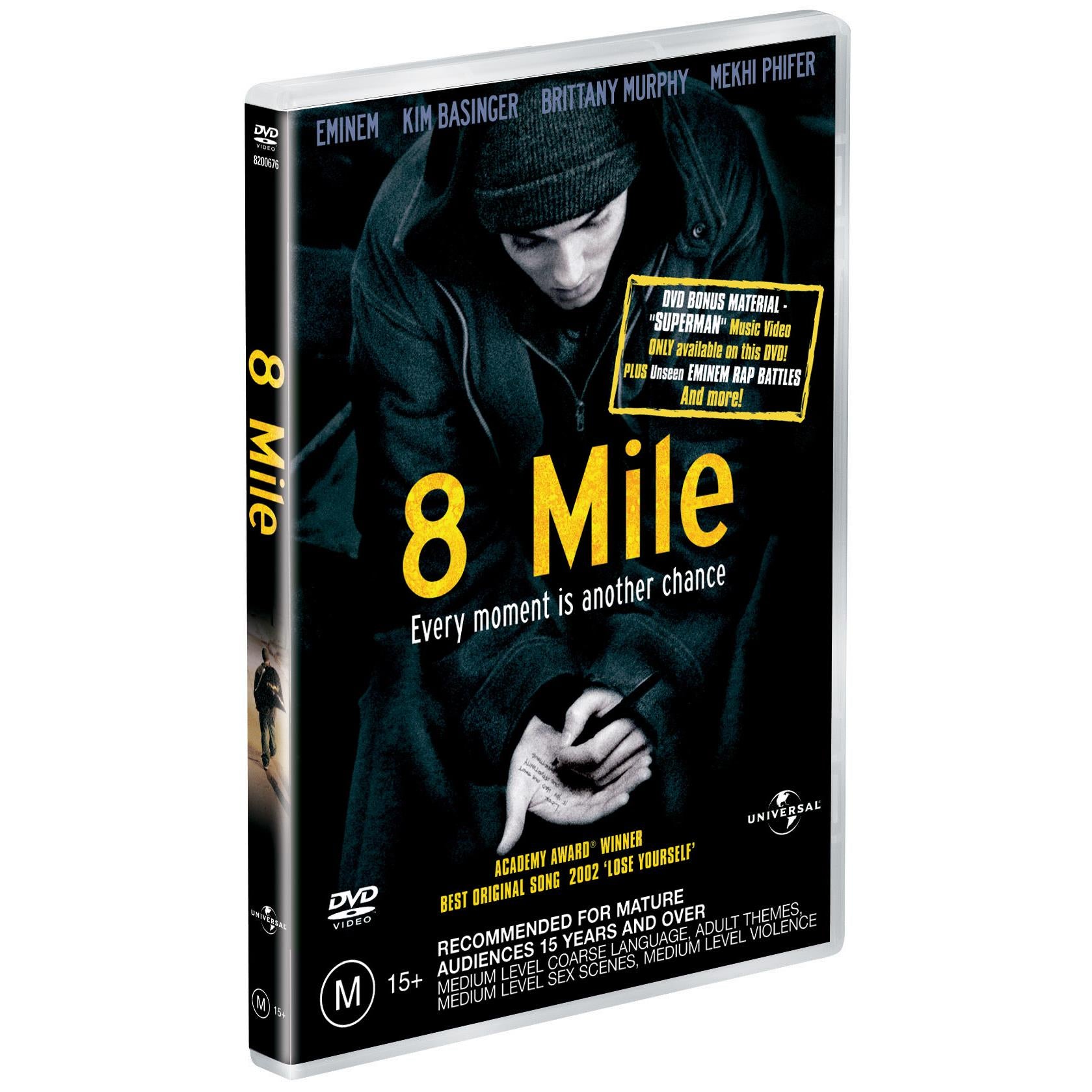 8 Mile System Collections Generic List1System Object DVD - Classic Movie for Entertainment & Home Theater