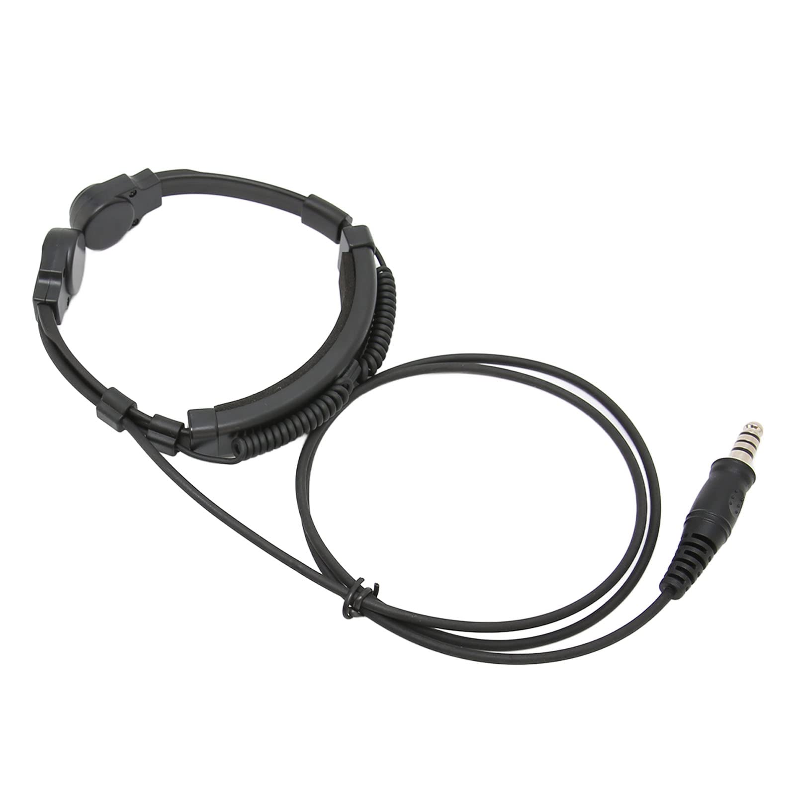 U94 PTT & Throat Control Headset - Durable Military Communication Headset with Easy Installation for TK-3107 Radio | Perfect for Tactical Operations, Airsoft, and Outdoor Adventures