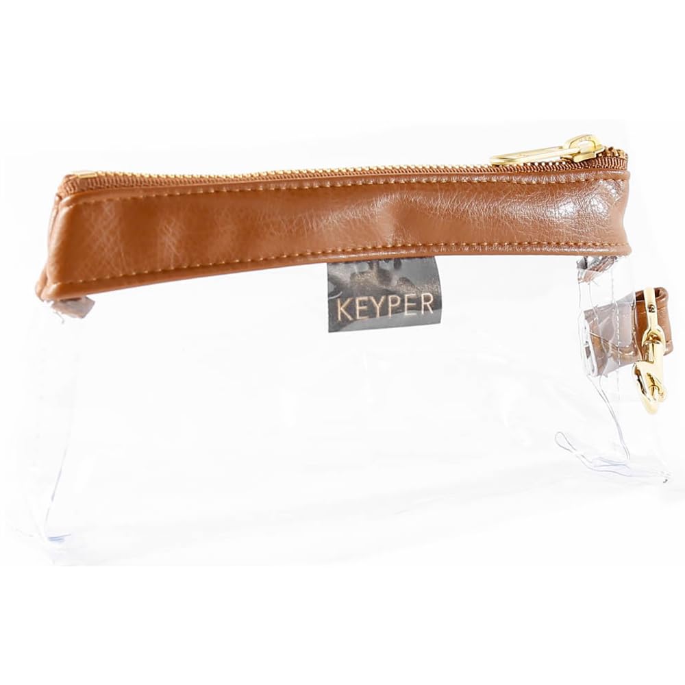 4-Piece Wristlet Set - Key Ring Bracelet & 3 Women's Faux Leather Purses | Stylish Handbags & Classic Clutch for Everyday Use, Parties & Travel