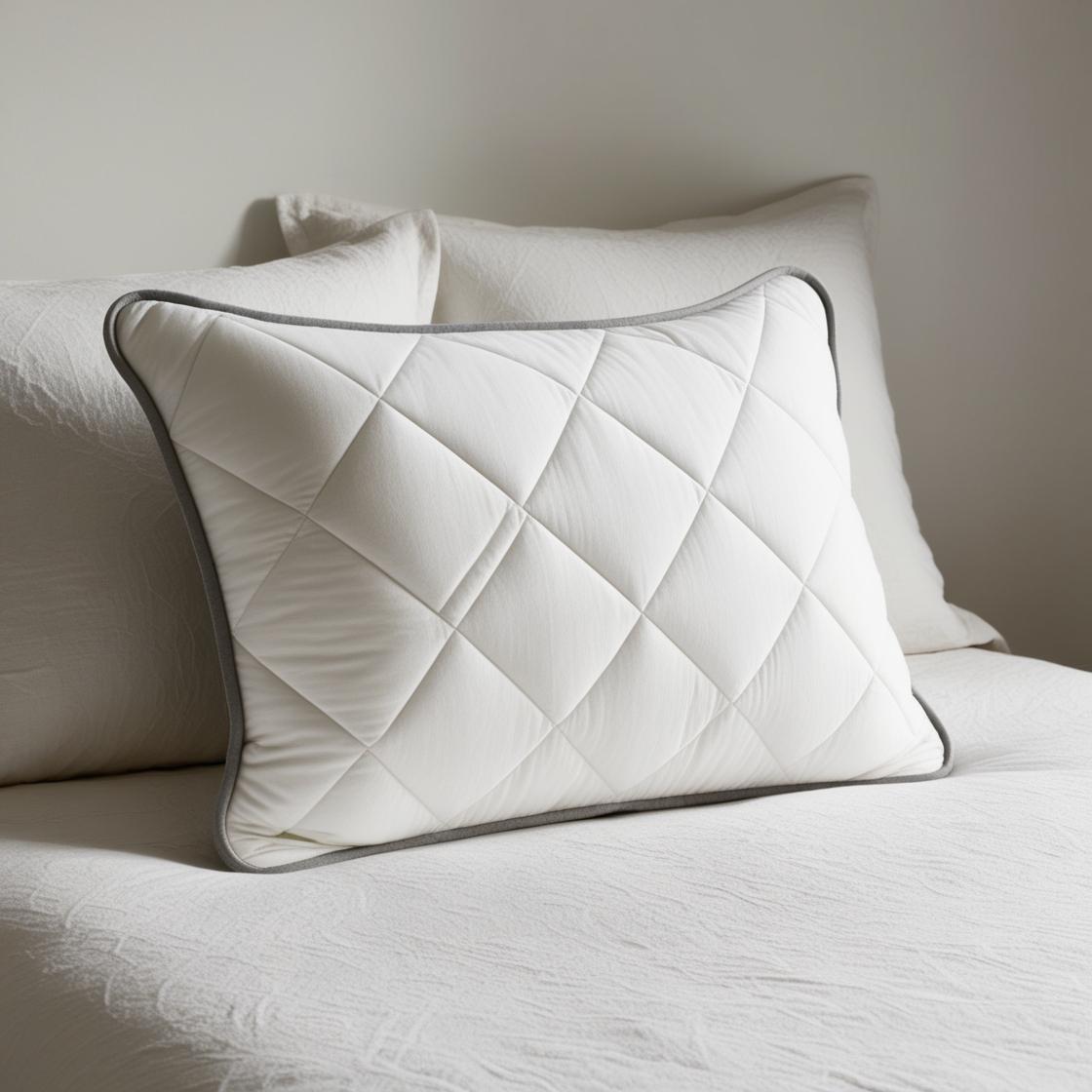 Premium Downland Luxury Wool Surround Pillow - Ultra Soft & Supportive for Neck & Shoulder Pain Relief - Perfect for Side Sleepers, Back Sleepers & Travel Use