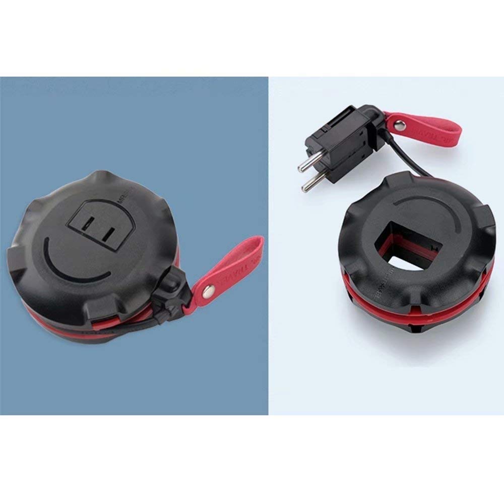 Universal Travel Adapter with 30W USB Charger - Worldwide Wall Plug for EU, AU, Asia - Perfect for Hair Dryers, Curling Irons & Electronics - Ideal for International Travel, Hotels & Business Trips