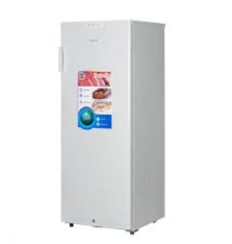 Farfalla BUF NF150 Upright Freezer 150L - Energy Efficient Compact Deep Freezer for Home, Kitchen, Garage & RV - Perfect for Frozen Food Storage & Meal Prep