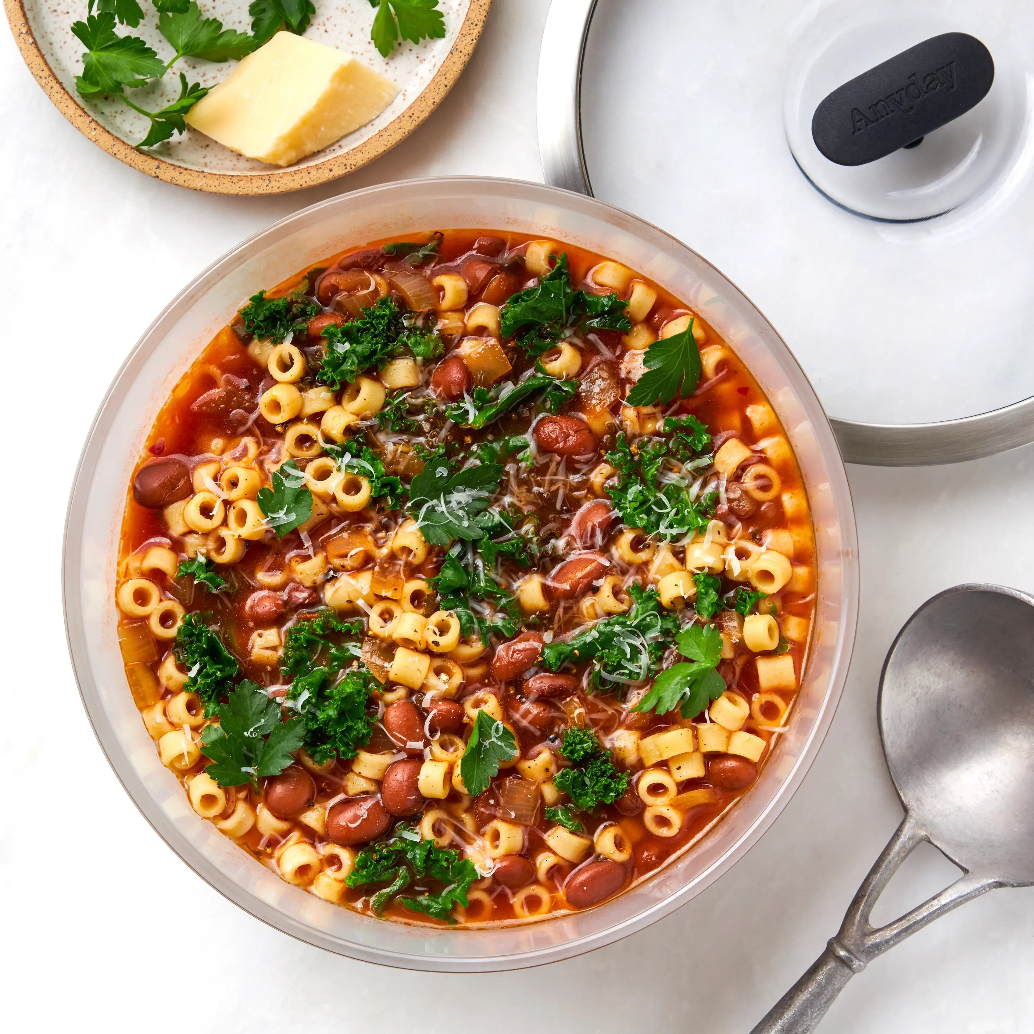 Authentic Italian Pasta Fagioli Soup - Hearty Bean & Pasta Soup Mix - Perfect for Family Dinners, Comfort Food & Italian Cuisine Lovers