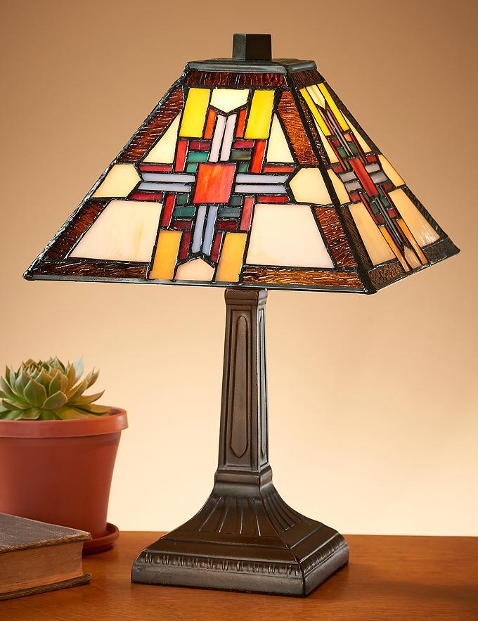 Day Star Tiffany Style Stained Glass Lamp - Elegant Home Decor for Living Room, Bedroom & Office