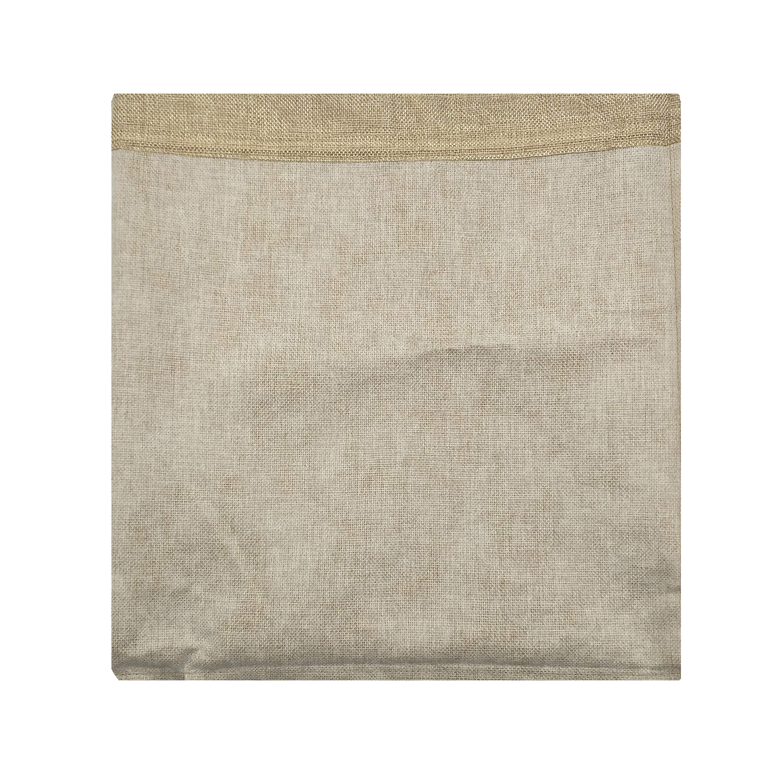 Sanrich 14x14 Inch Natural Burlap Drawstring Bags - Pack of 10 Large Gift Sacks for Party Favors, Christmas Gifts & Wrapping - Perfect for Weddings, Baby Showers and Holiday Decorations