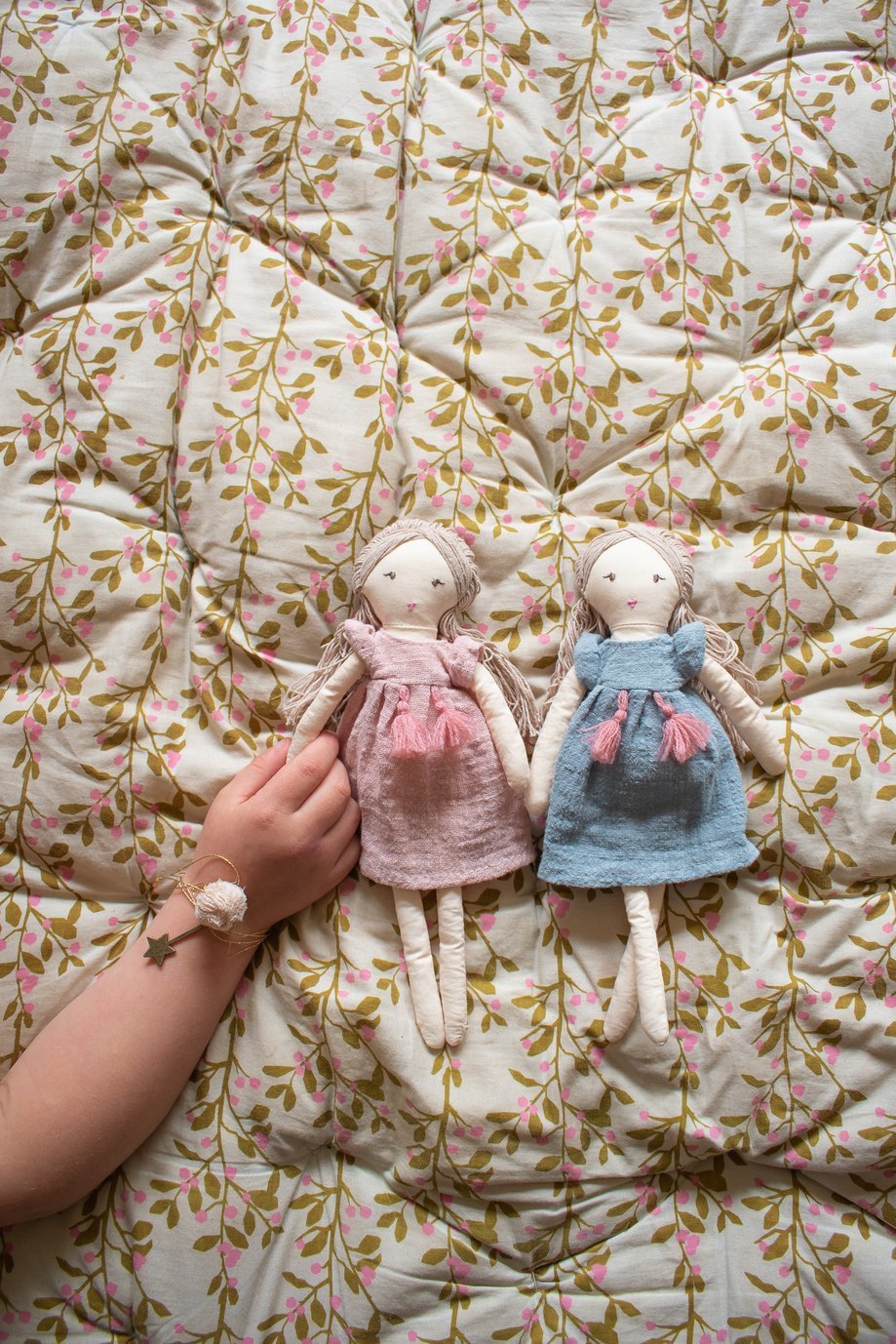 Baby Lily Doll - Soft Blue Plush Toy for Kids | Perfect for Playtime, Gifts & Nursery Decor