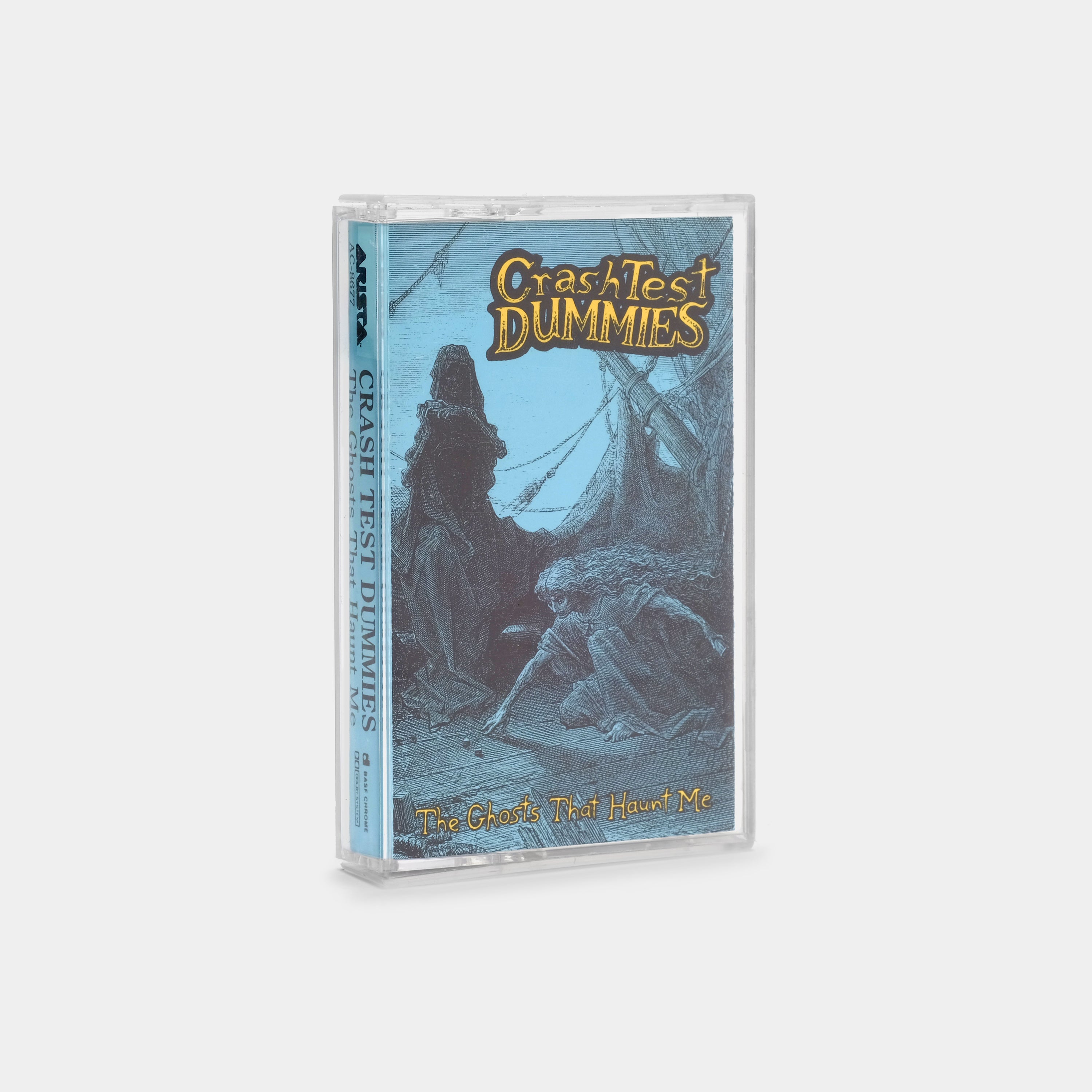 Crash Test Dummies - The Ghosts That Haunt Me Cassette Tape | 90s Alternative Rock Music | Perfect for Vintage Music Collectors & Cassette Enthusiasts