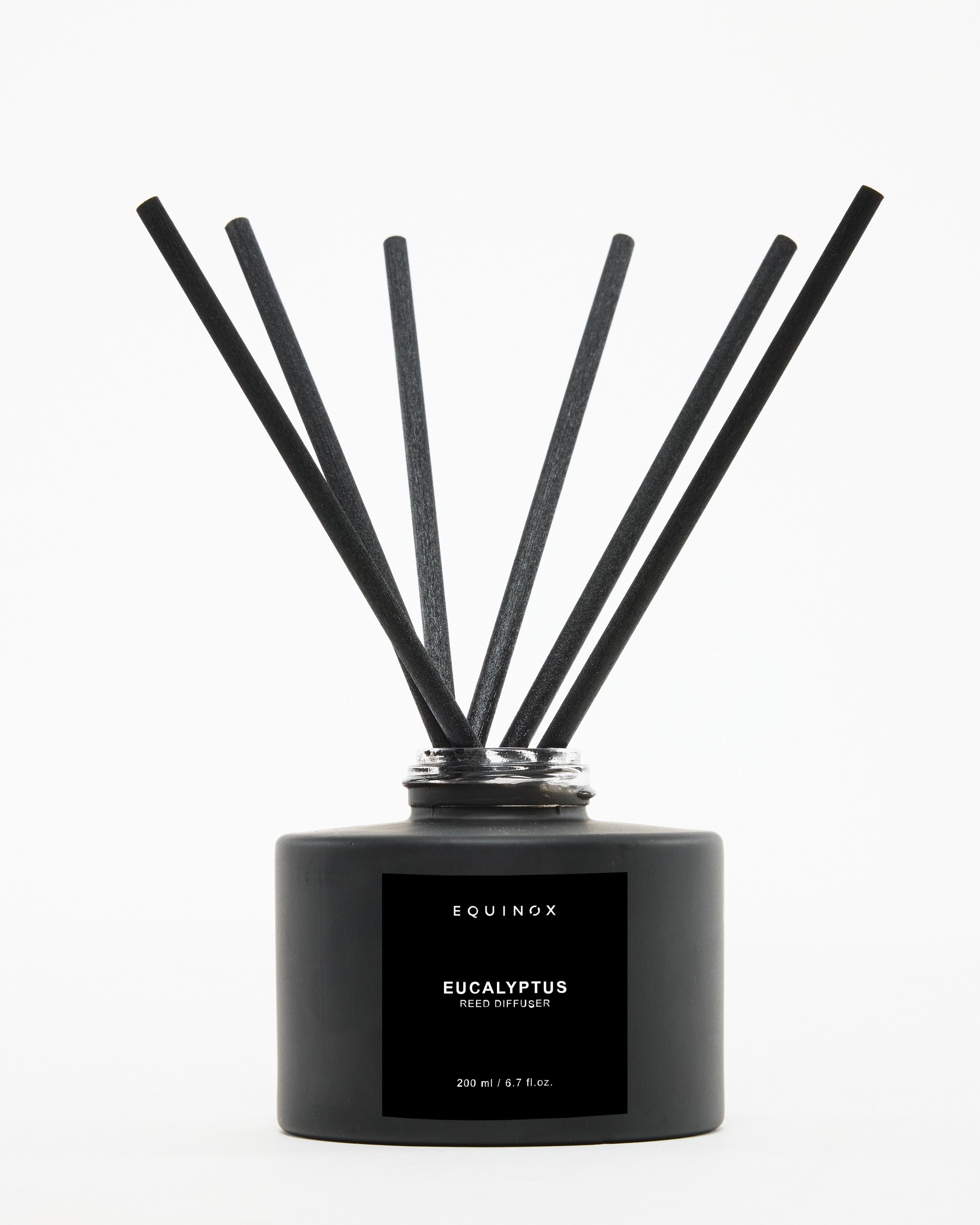 Equinox Eucalyptus Reed Diffuser 200ml - Aromatherapy Essential Oil Air Freshener for Home, Office & Spa - Relaxing Scent for Stress Relief & Better Sleep