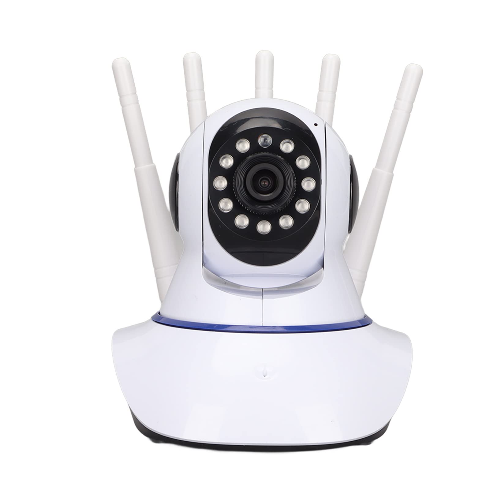 EBTOOLS Wireless Home Security Camera with Night Vision, Motion Detection & Built-in Microphone - Indoor IP Camera for Home Surveillance, No Network Port Needed, 100-240V (US Plug) - Perfect for Baby Monitoring, Pet Watching & Home Security