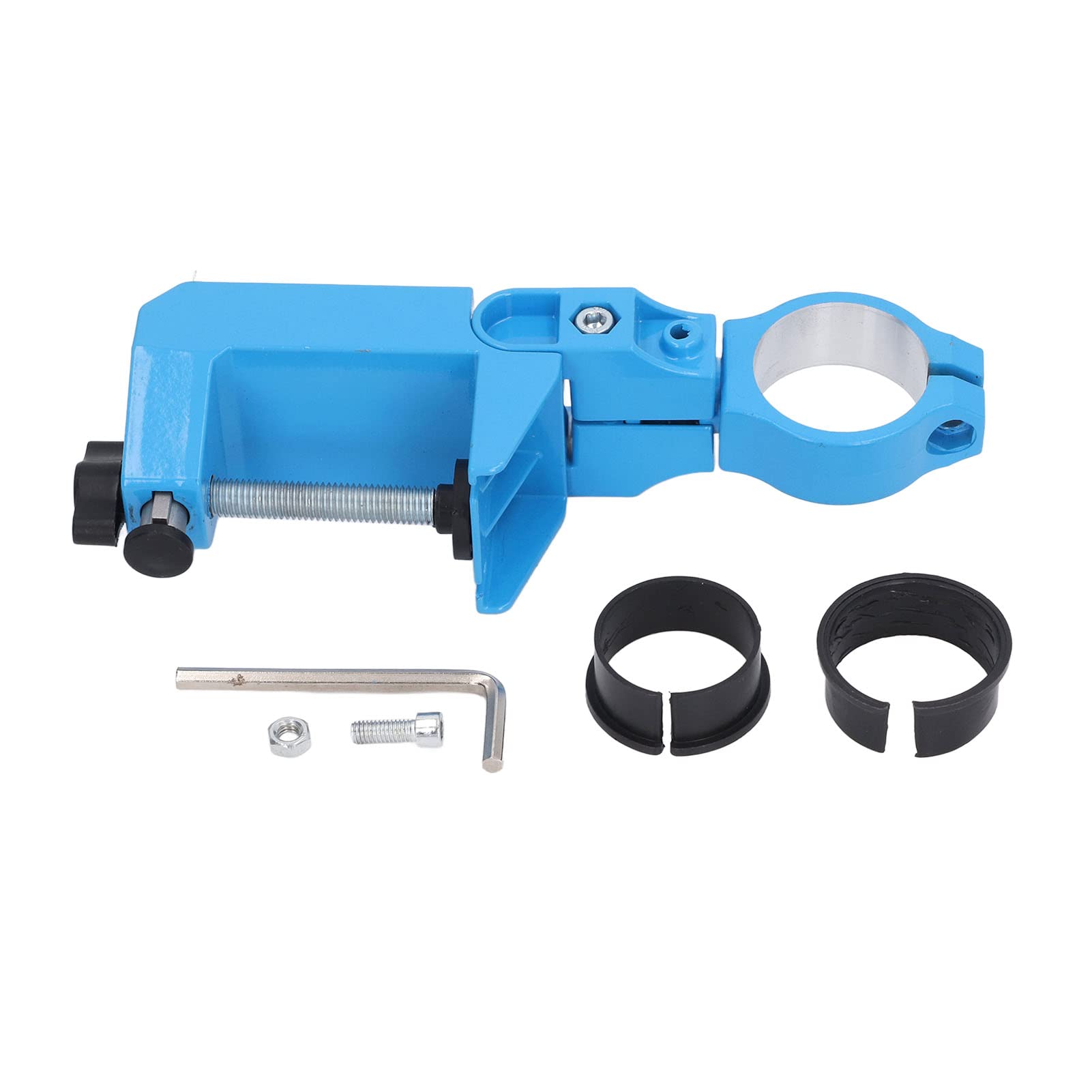 Universal Electric Grinder Drill Holder with 360° Head Rotation & 90° Branch Adjustment - Fixing Bracket for Drill Press - Perfect for Woodworking, Metalworking & DIY Projects