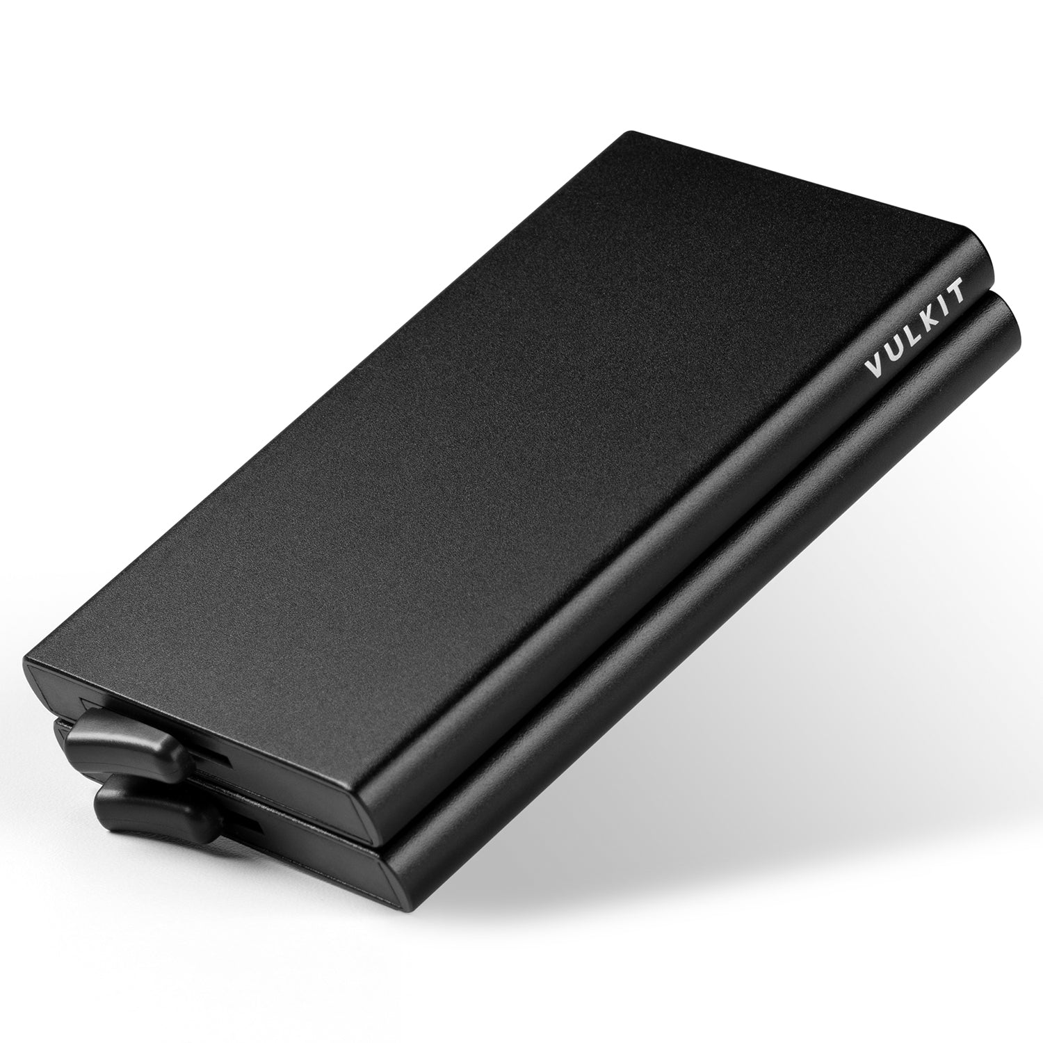 VC102 Double Aluminum Card Holder - Slim RFID Blocking Wallet for Credit Cards, IDs & Cash - Perfect for Travel, Business & Everyday Use