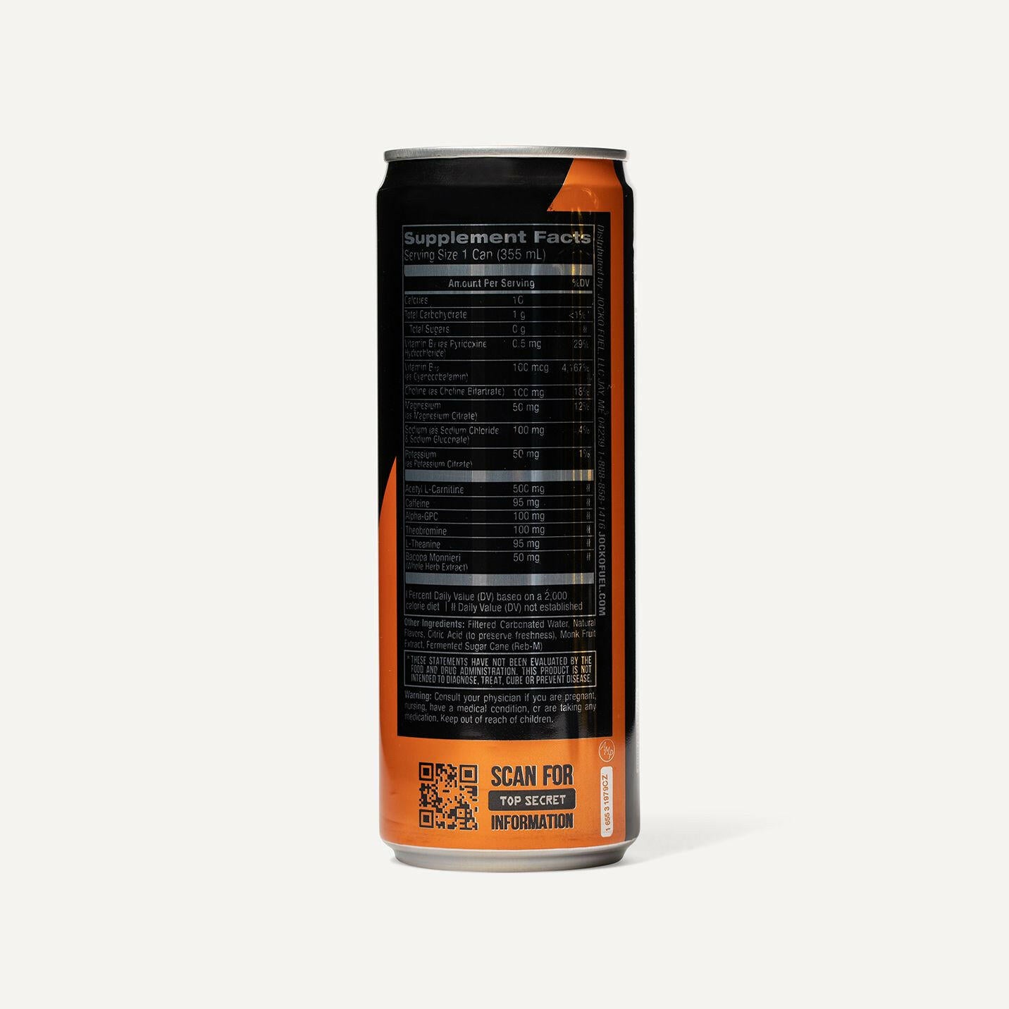 JOCKO GO Energy Drink - 12 Pack | Sugar-Free Pre Workout & Post Workout Supplement | Boost Energy & Focus for Gym, Running & Fitness