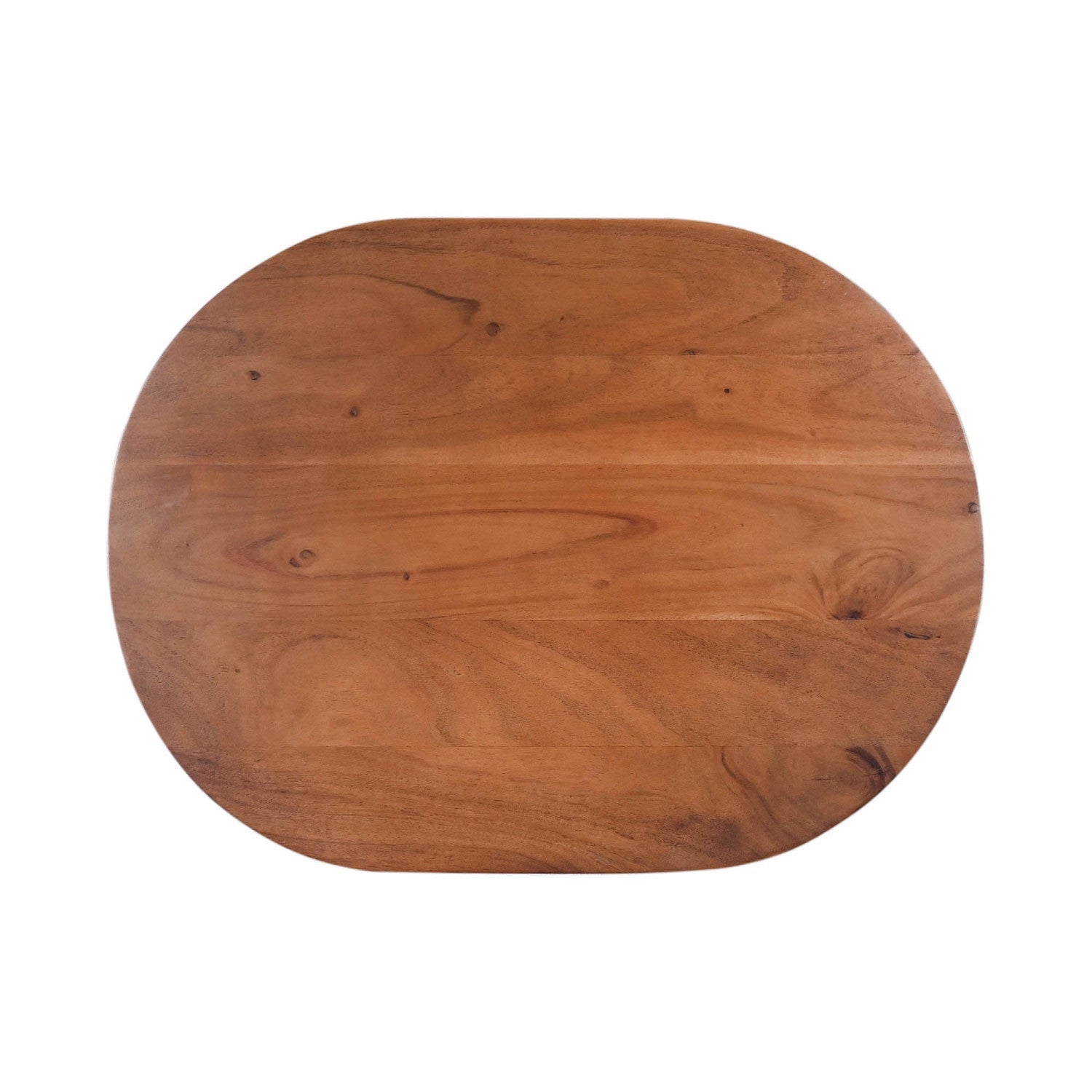 Brikka Modern Side Table - Brown Wooden End Table for Living Room, Bedroom, or Office - Perfect for Coffee, Books, and Decor