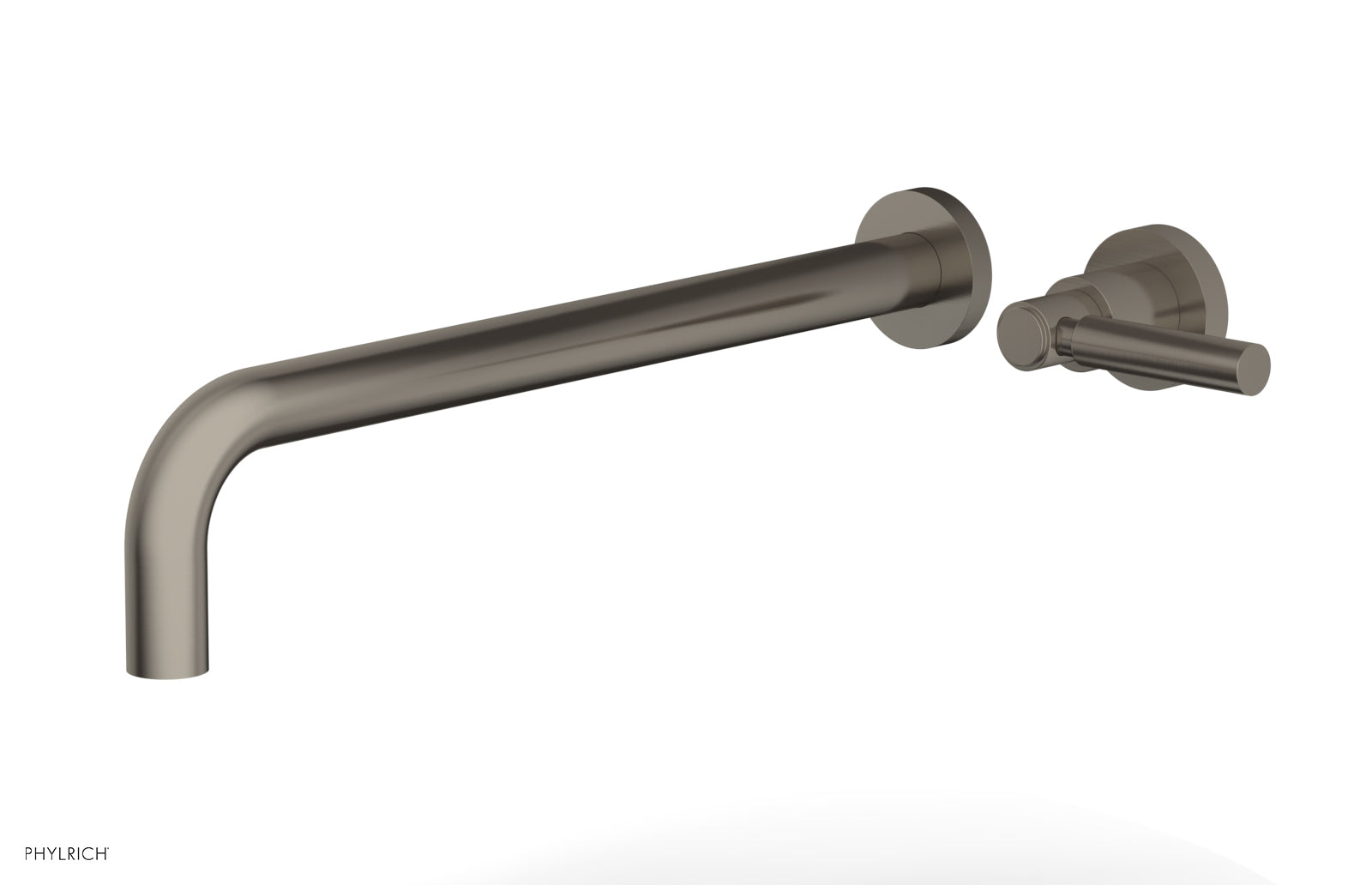 Basic 14 Single Handle Wall Mounted Lavatory Faucet Set with Lever Handle D130 18 - Perfect for Bathroom Sink, Powder Room, and Guest Bath Installation
