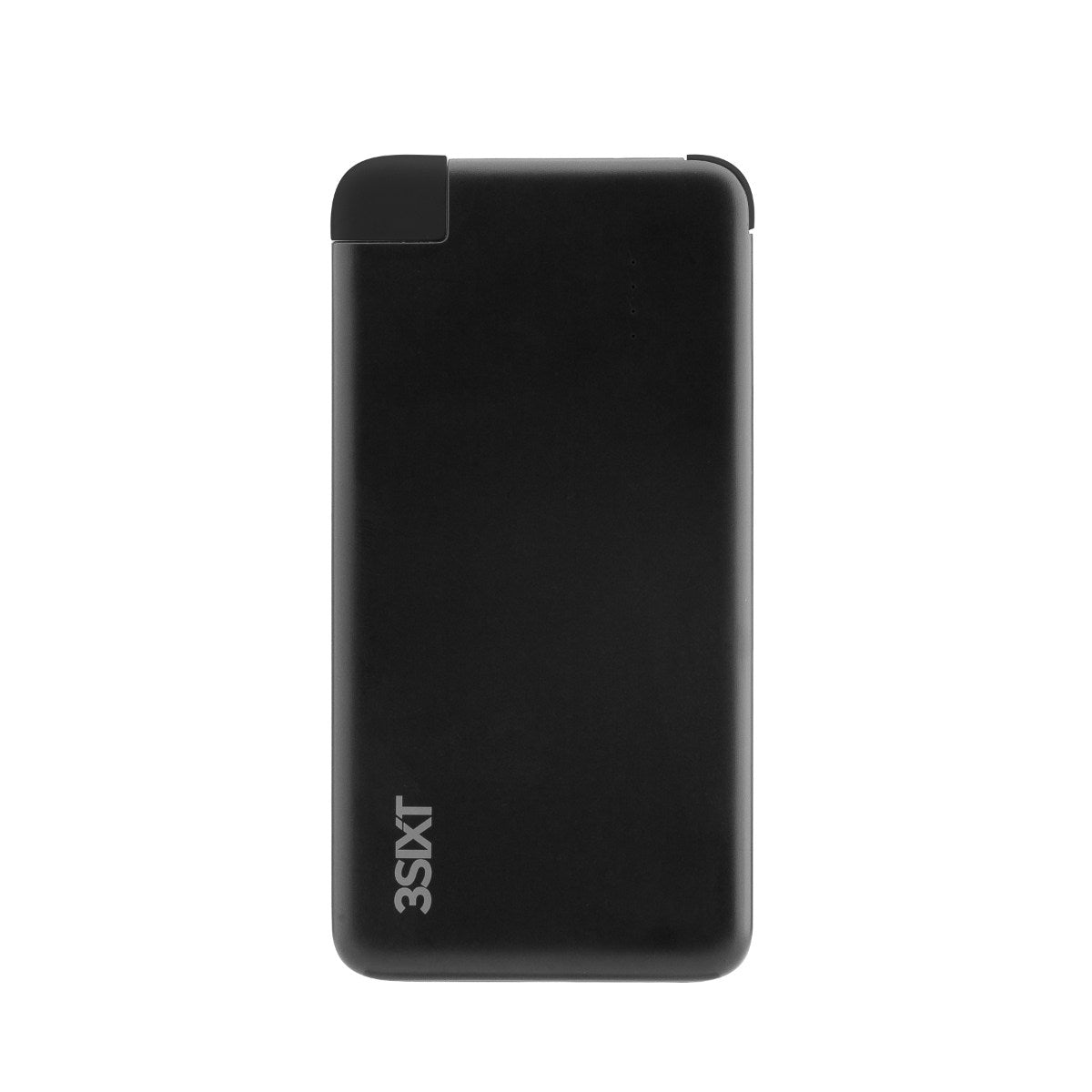 3sixT USA JetPak Slim 4000mAh Portable Charger Power Bank - Ultra Compact & Fast Charging for iPhone, Android, Tablets - Perfect for Travel, Camping & Emergency Backup (Black)