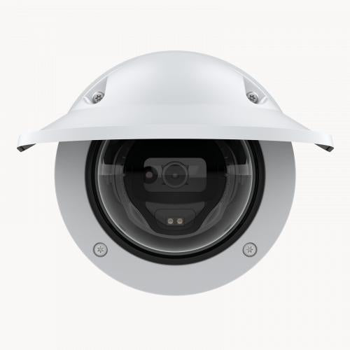 Axis Communications M3216 LVE 4MP Outdoor Security IP Dome Camera with Night Vision, Weatherproof, HD Video Surveillance - Ideal for Home, Office & Business Security Monitoring