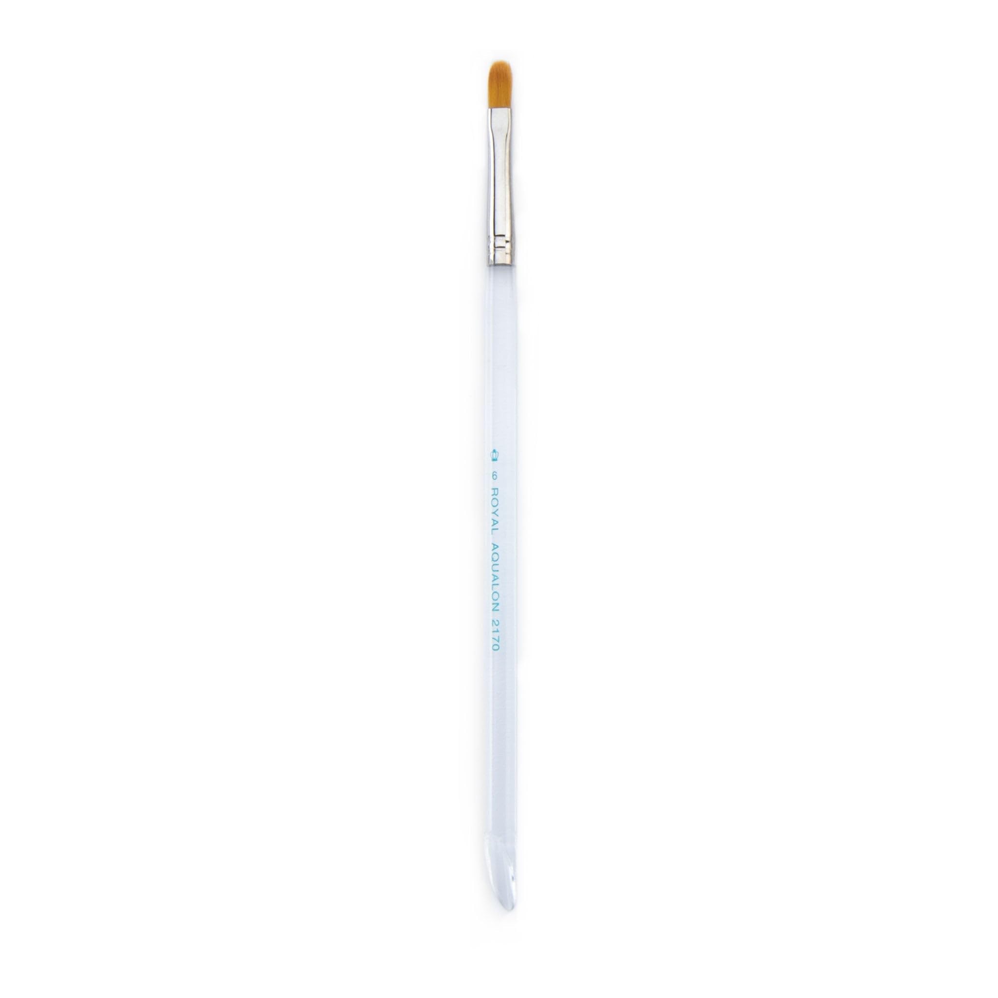 ROYAL BRUSH Aqualon Filbert #8 Paint Brush - Professional Artist Brush Set for Oil & Acrylic Painting - Perfect for Canvas, Wood & Fabric Art Projects