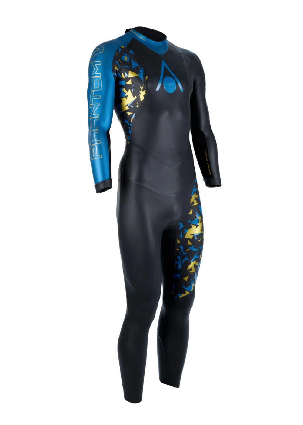 AquaSphere Men's Phantom V3 Triathlon Wetsuit - Premium Neoprene Swim Suit for Triathletes & Open Water Swimming - Ideal for Training & Competition
