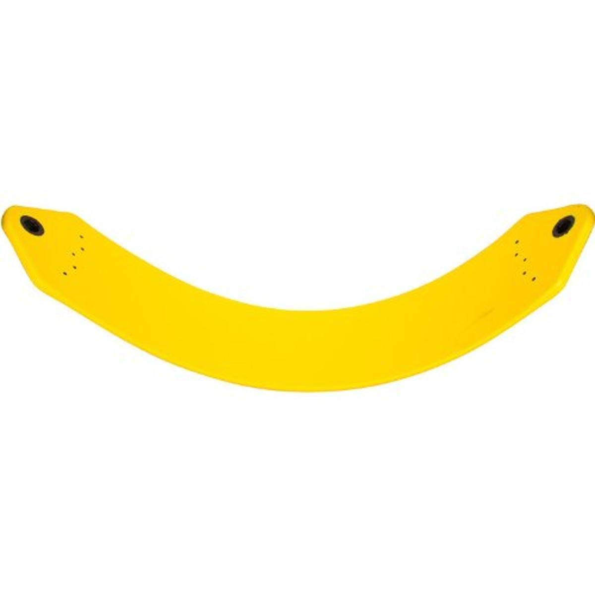 SSS Logo Residential Belt Seat Swing Set Accessory - Safe & Durable Yellow Playground Equipment for Kids | Perfect for Backyards, Parks & Play Areas